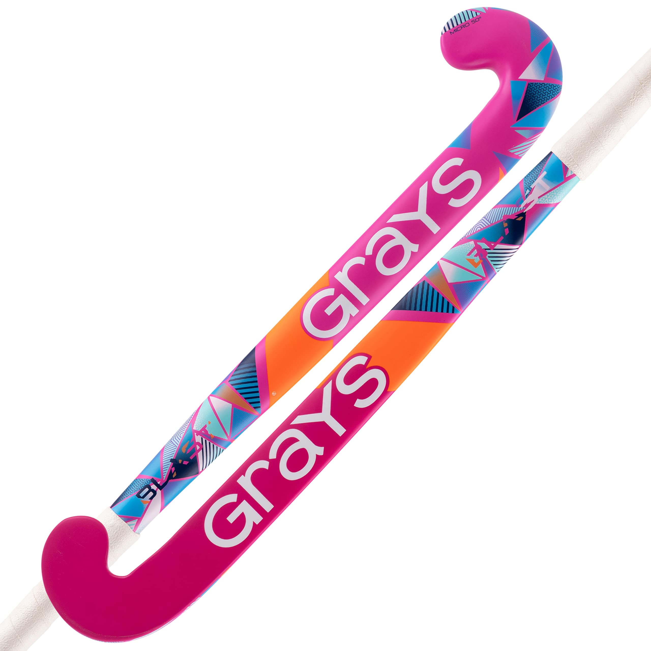 Crosse de hockey Senior Grays Blast Ultrabow en bois – 36,5 L – Rose – Nouveauté 2022/23