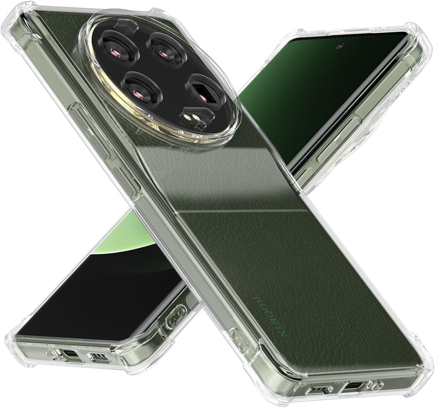 Case for Mi Xiaomi 13 Ultra Clear TPU Four Corners Protective Cover Transparent Soft