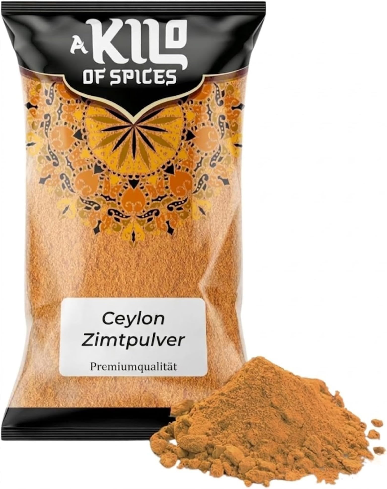 – A Kilo Of Spices | Premium Ceylon Cinnamon Powder 1 Kg - True Cinnamon for Baking, Cooking, Beverages & Health Benefits | Vegan, Ethically Sourced, Low Coumarin | Real Ground Ceylon Powder