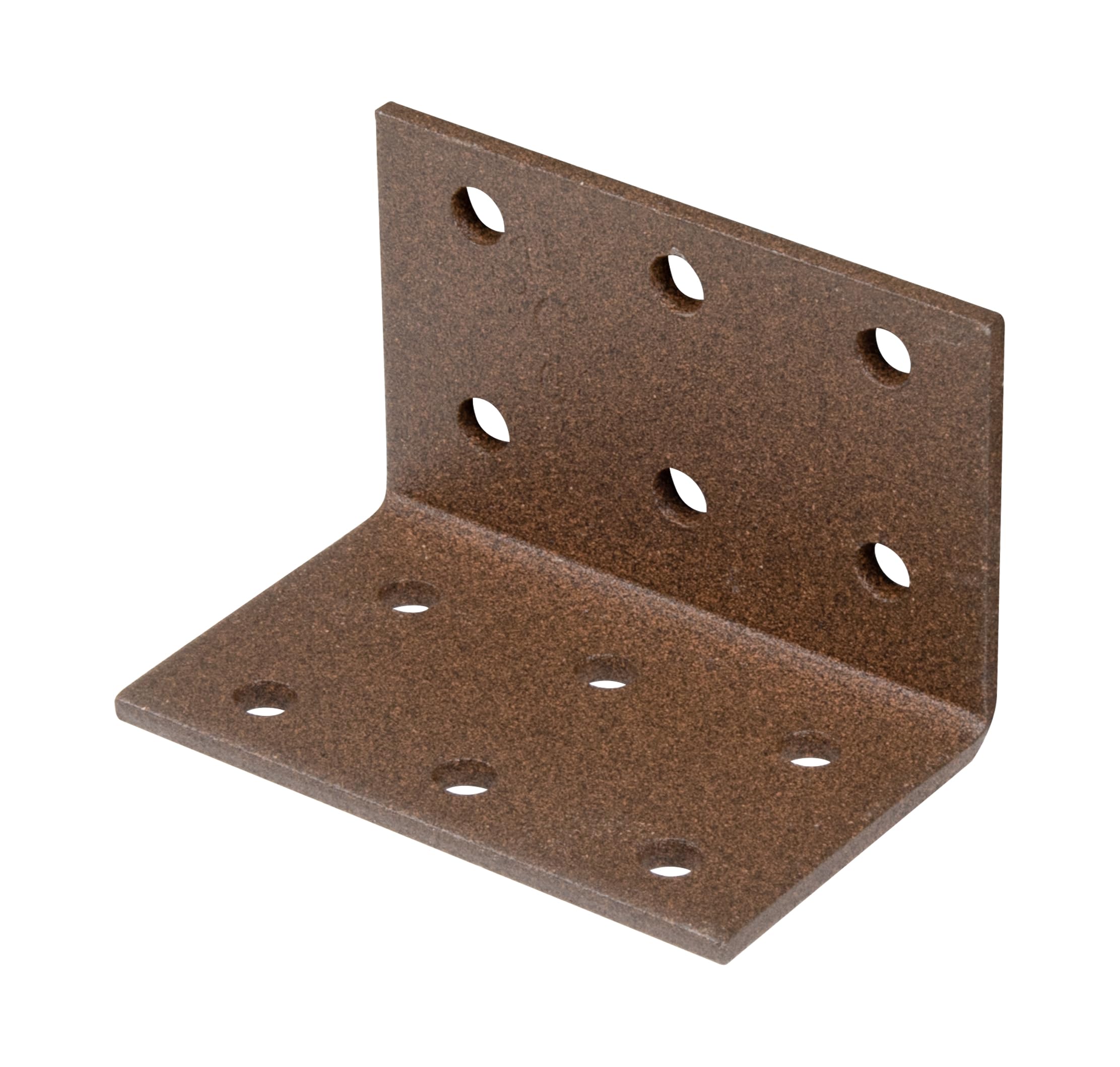 Alberts 823009 DURAVIS® Lochplattenwinkel | schwarzdiamant duplexbeschichtet | Größe 40 x 40 x 60 mm | 50er Set