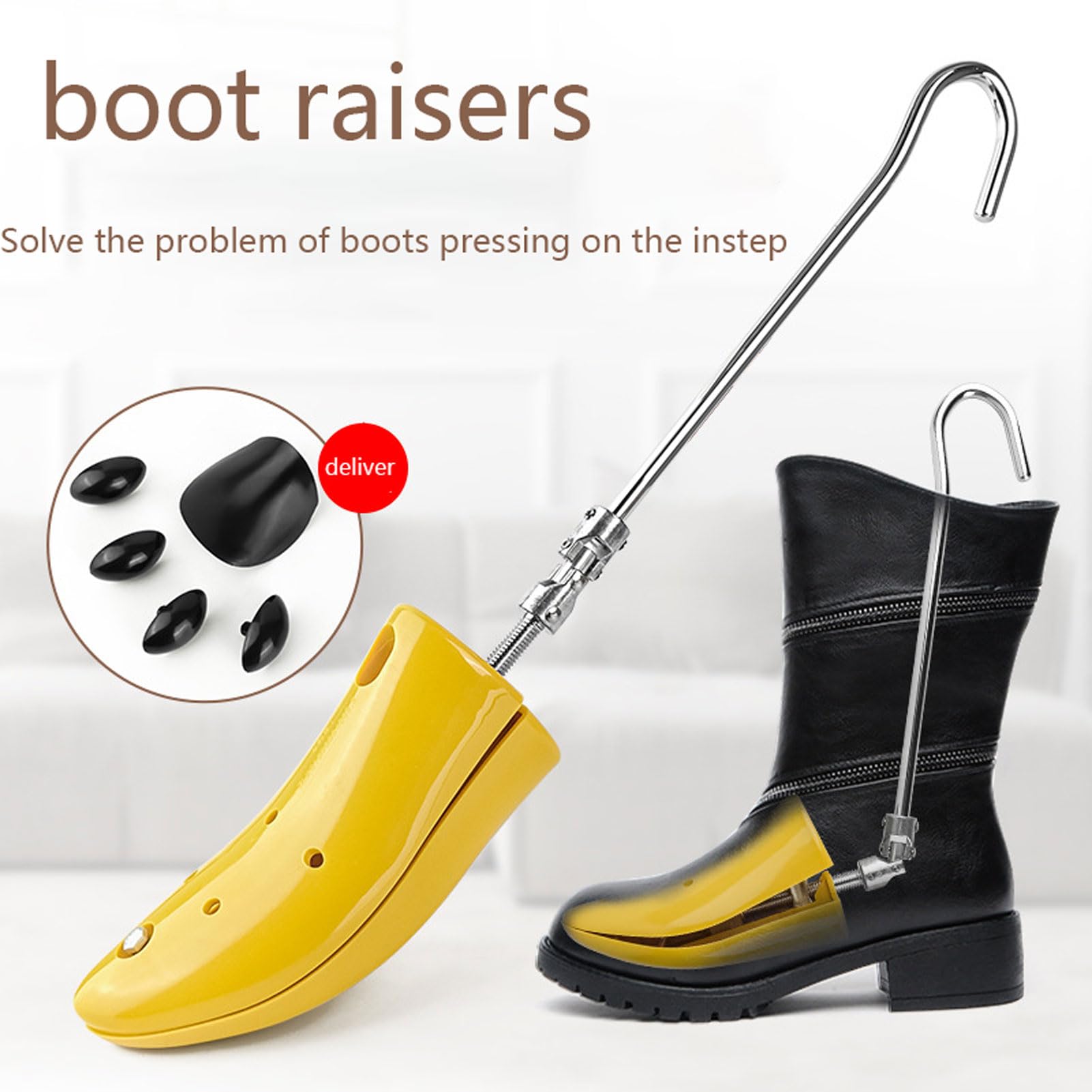 REVAHI Hormas para Zapatos, Zapatos Ajustables Profesionales de Longitud Ajustable, para hombres y mujeres