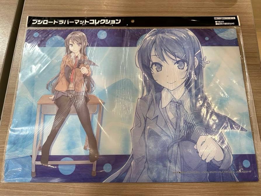 青ブタ 桜島麻衣 プレイマット ラバーマット Amazon.co.jp: 青ブタ 桜島麻衣 ラバーマット プレイマット