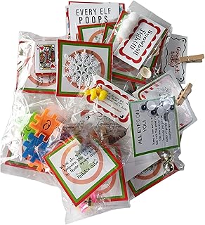 Christmas Countdown Advent, Elf Kit 24 Days Of Christmas, 12/24 Days Christmas Countdown Gift, Fun Elf Activities Elf Props, 24 Days Of Christmas Countdown Elf Activity Props, Christmas Accessories