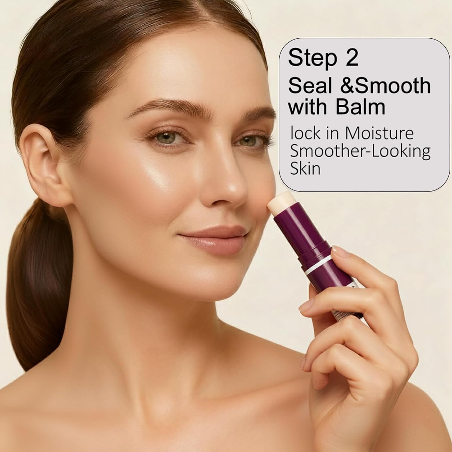 Calcium Volume Eye Care Set: Multi Balm Stick (9g) & Collagen Hydrogel Eye Patches (60ea/30 Pairs). Deep Hydration, Wrinkle Smoothing, Elasticity Boosting, for Under-Eye Hollows & Skin Nourishing. - Image 4