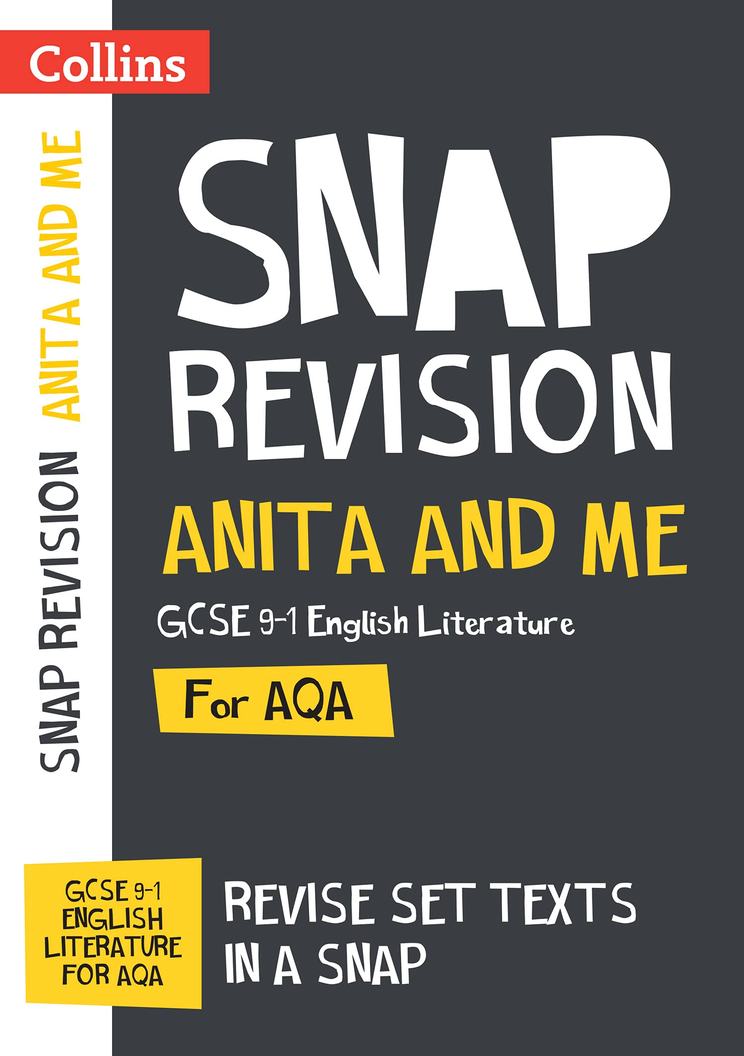 Anita and Me AQA GCSE 9-1 English Literature Text Guide: Ideal for the 2026 and 2027 exams (Collins GCSE Grade 9-1 SNAP Revision)