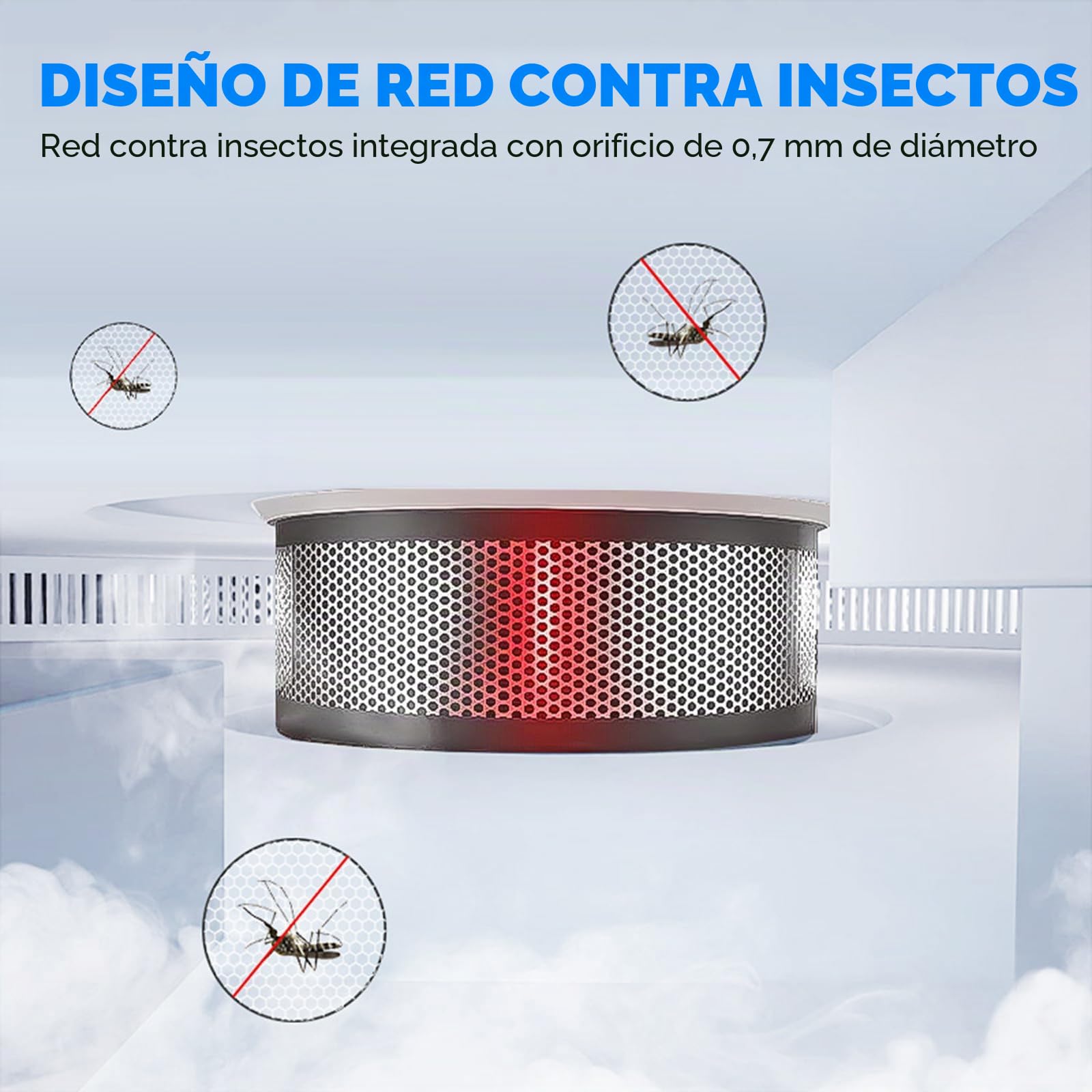 Smart WiFi Detector de Humo 10-Año Batería, Detector de Humo con Sensor Fotoeléctrico, Función de Silenciado y Autocomprobación, Certificado DIN EN14604, Compatible con Tuya/Smart Life App 2-Pack