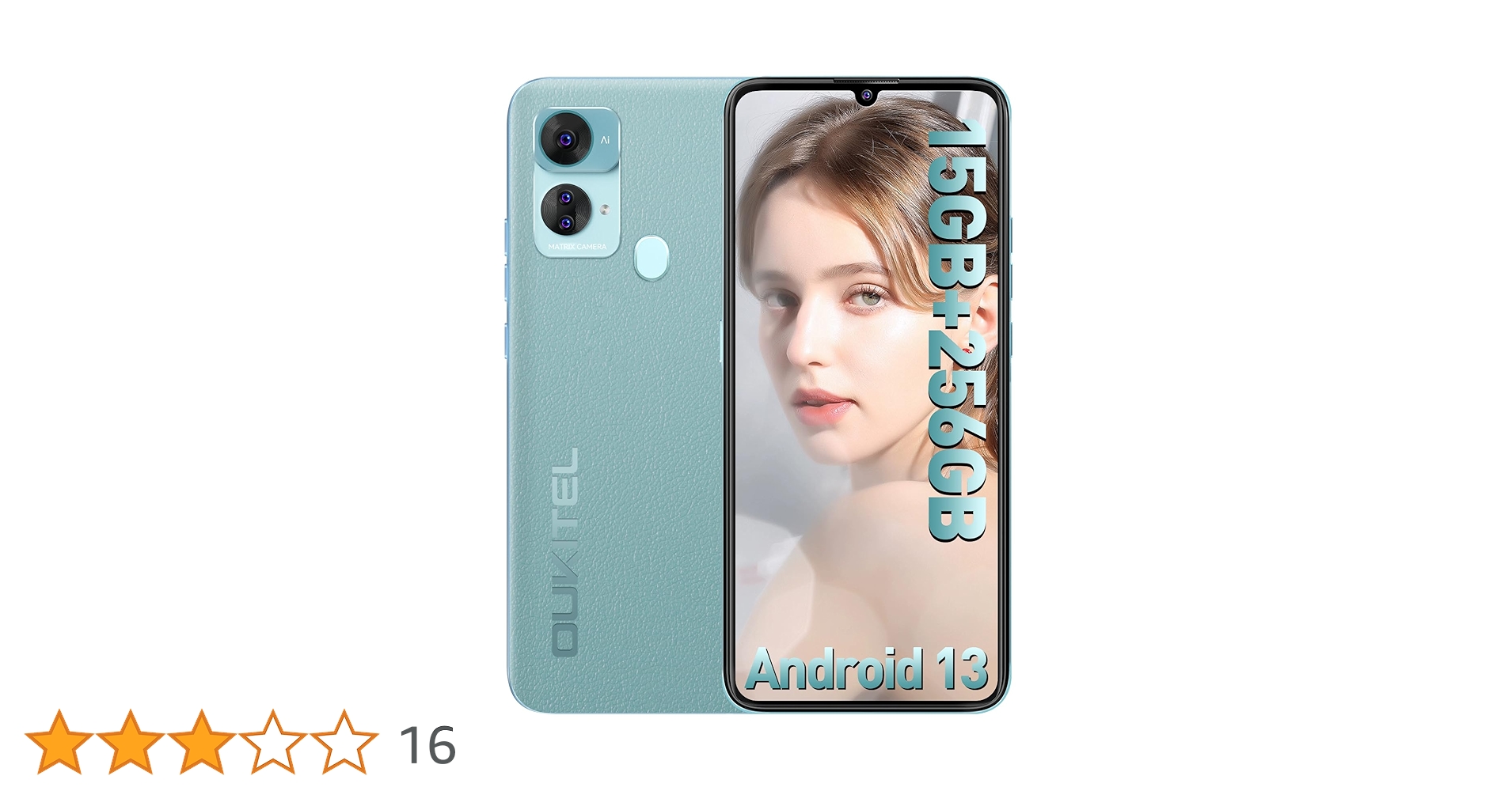 OUKITEL C33 グレー 本体 Amazon | OUKITEL C33 SIMフリー スマホ 本体 15GB+256GB拡張