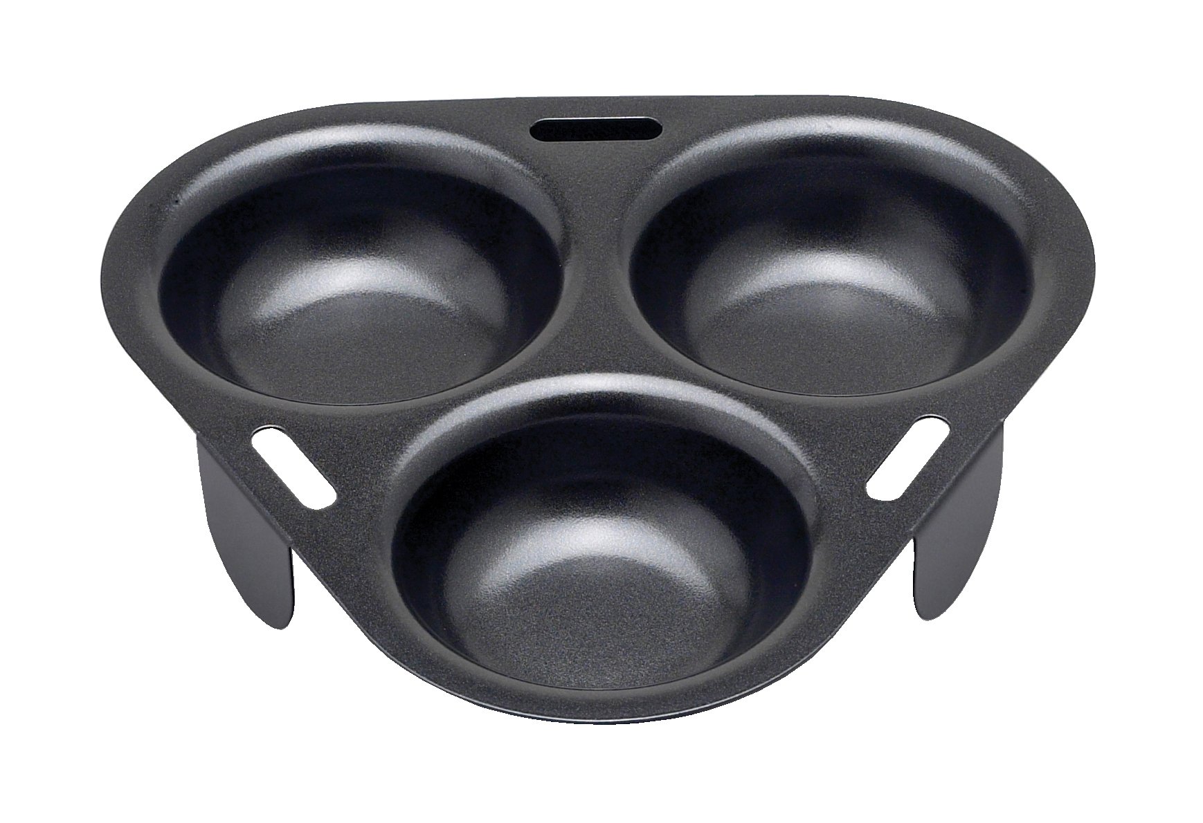 3-Egg Nonstick Egg Poacher Pan Insert 8"