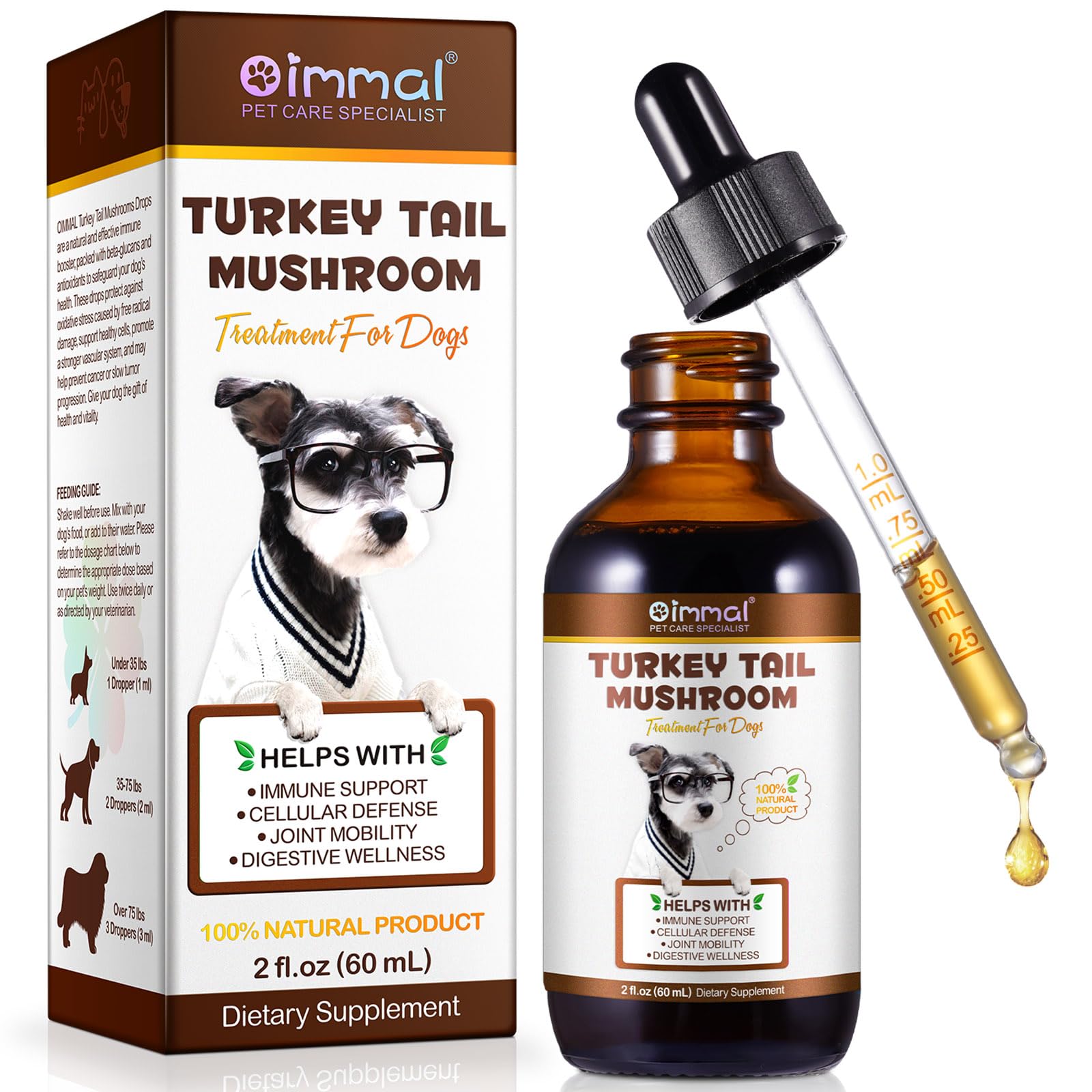 Turkey Tail Mushroom for Dogs, Critical Immune Defense Dogs