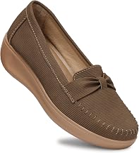 CARRITO Extra Soft Flexible Memory Foam Women's Shoes for Walking | Comfortable and Fashionable Casual Loafer Shoes for Daily Use for Girls | Gym Training, Casual, Sports, Slipon, Lightweight, Lace up, Atheletics, Runing Sneaker For Women Ladies and Girls