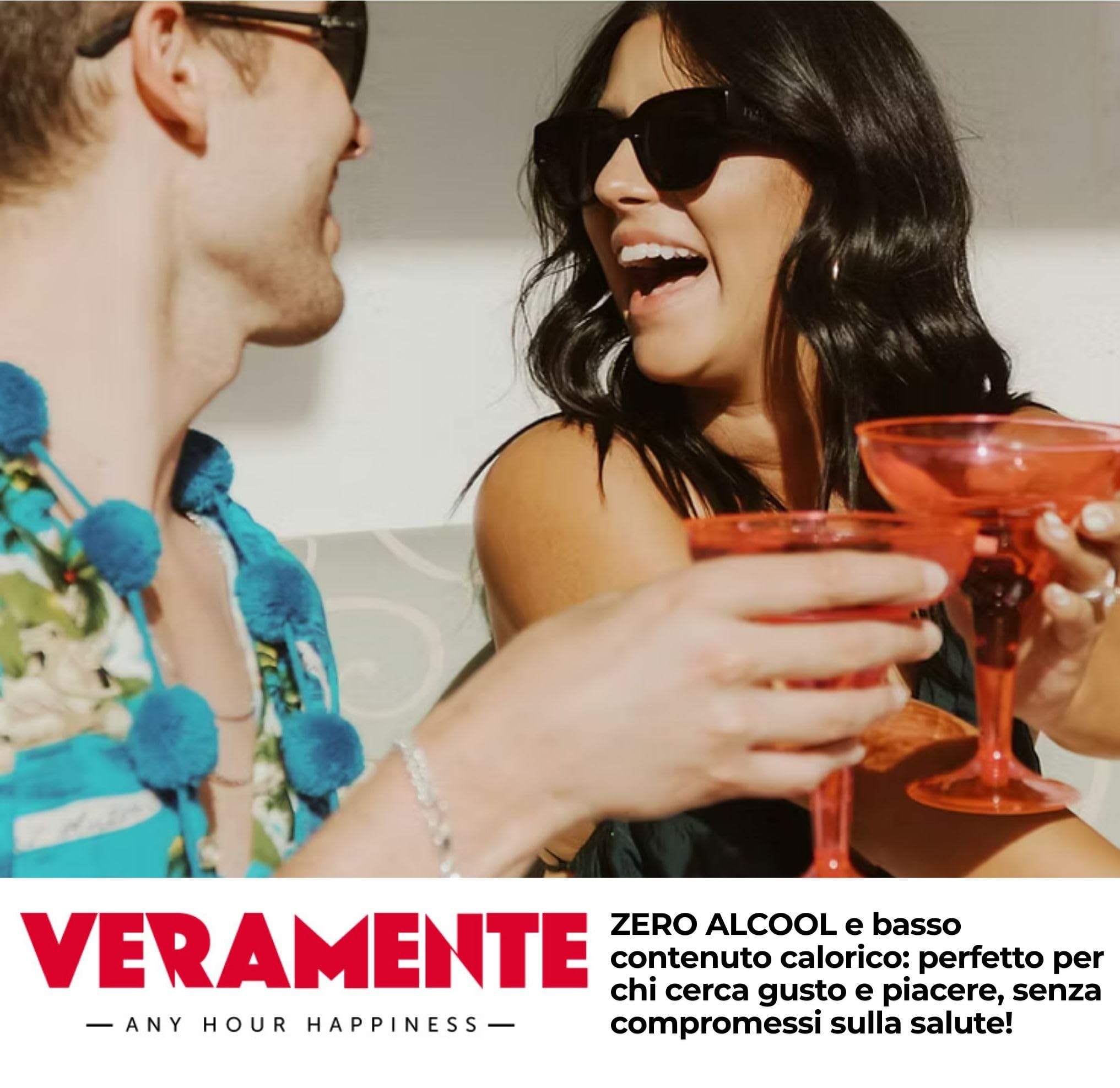 Vermouth Analcolico Veramente – Infuso Botanico con Aromi Naturali di Assenzio, Arancia, Salvia, Rabarbaro, Aromi naturali – Bottiglia di Vetro da 750 ml