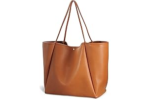 Oversized Vegan Leather Tote for Women: Your Expansive Companion for Daily Adventures