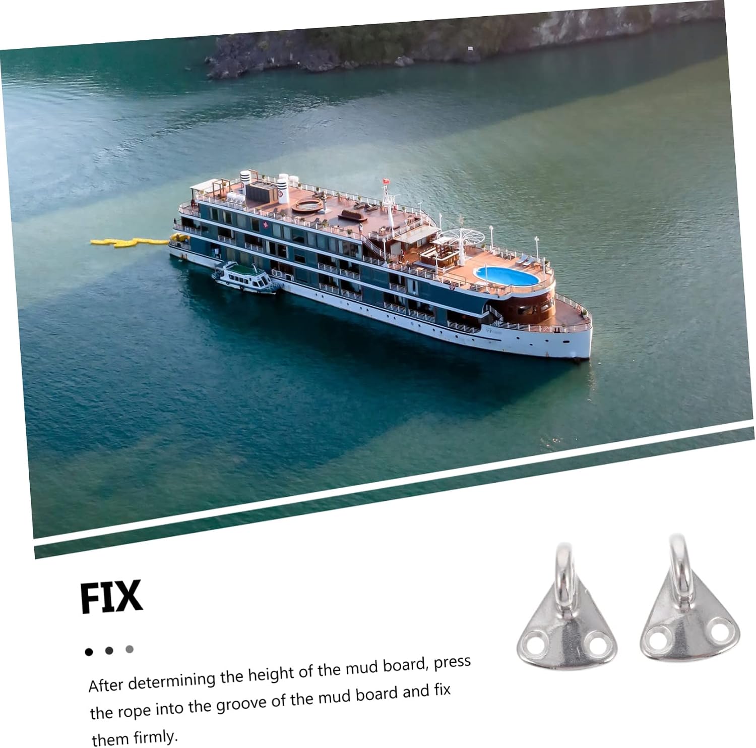 ibasenice Hook S Hooks Portable Yacht Hooks Mudguard Hooks Dirt Board Hooks Hooks Industrial for Heavy The Holder