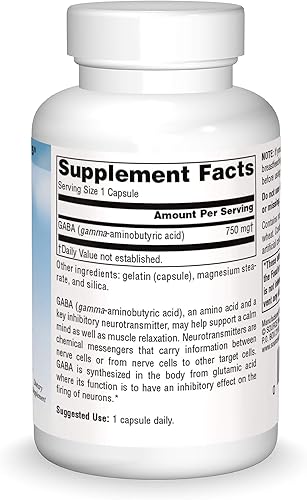 Miniatura 8 de Source Naturals GABA 0026 oz SN1708 1 1