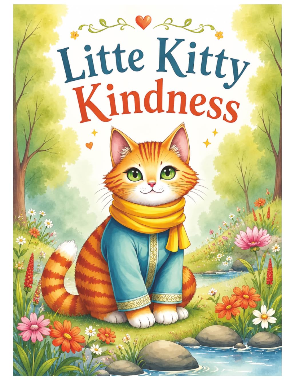 Little Kitty Kindness: This is a 5 mins children story book / Great for Ages 4-8 Years Old / Teach children about kindess and generousity using thier imagination