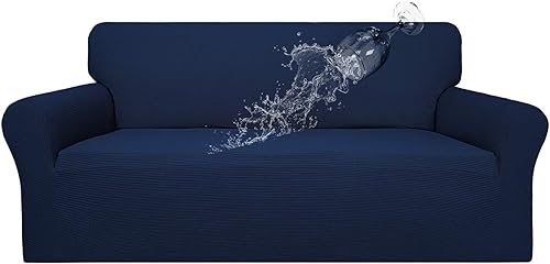 Easy-Going - Funda de sofá 100% impermeabilidad doble, diseño jacquard elástico, protector de muebles a prueba de fugas para niños, mascotas, perros