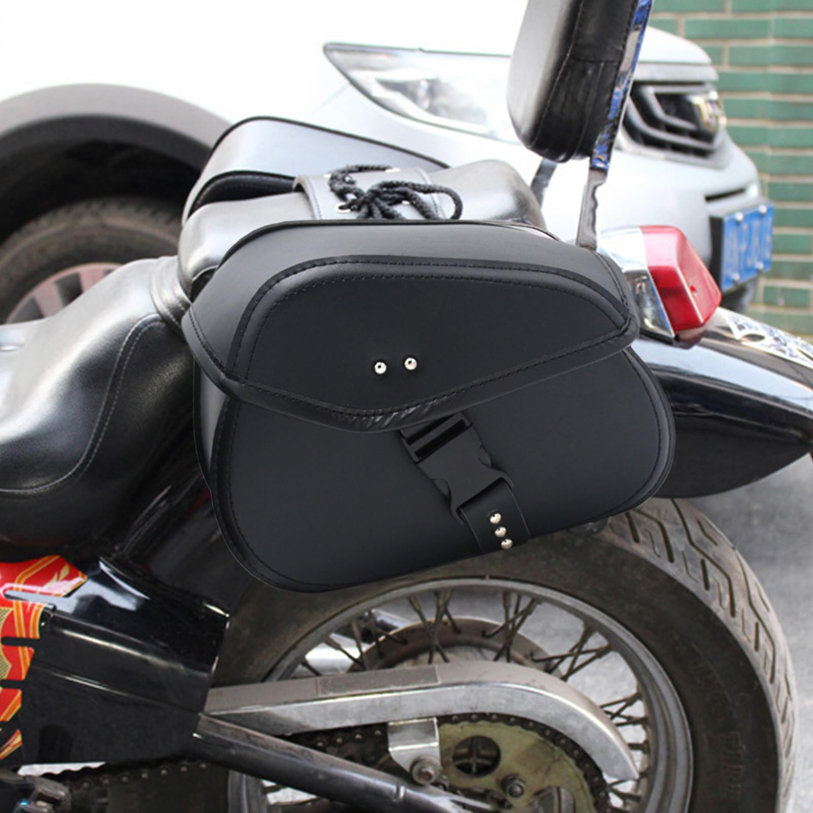 Sakwy Motocyklowe Wodoodporne Torba Motocyklowa Na Tył Siedzenia | Wodoodporna Torba Siodłowa Na Pojazd Elektryczny, Sakwy O Dużej Pojemności Na Motocykl