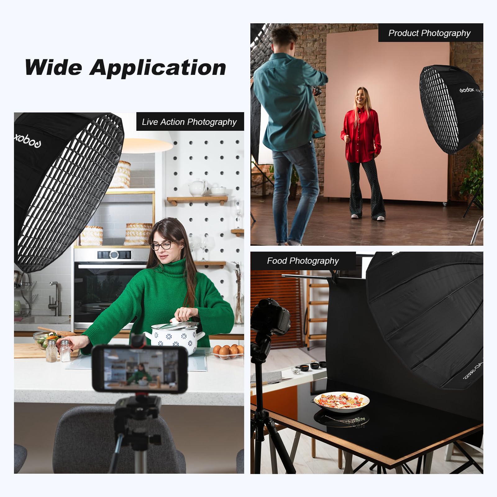 SONY - godox ml60 ＋ ad-s65s Amazon.com : Godox AD-S65S Softbox Godox Mount Softbox 65cm