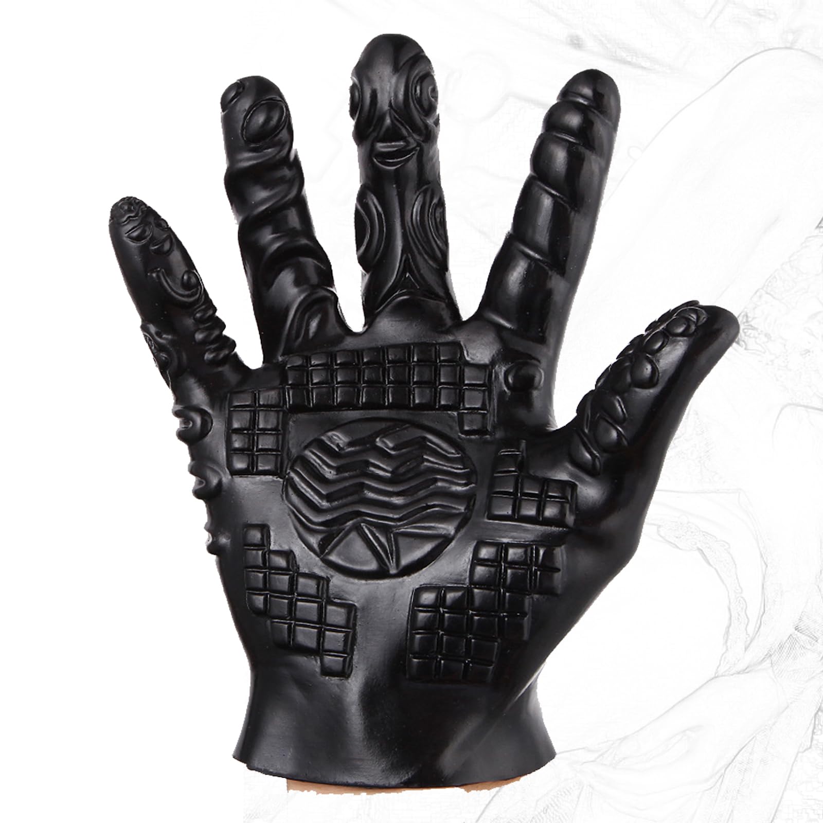 Guantes De Masaje Suave Guantes Mágicos Con Rayas Especiales Fundas Eróticas For Dedos For Estimulación De Pezones Y Clítoris Juguetes Sexuales For Principiantes Y Experimentados