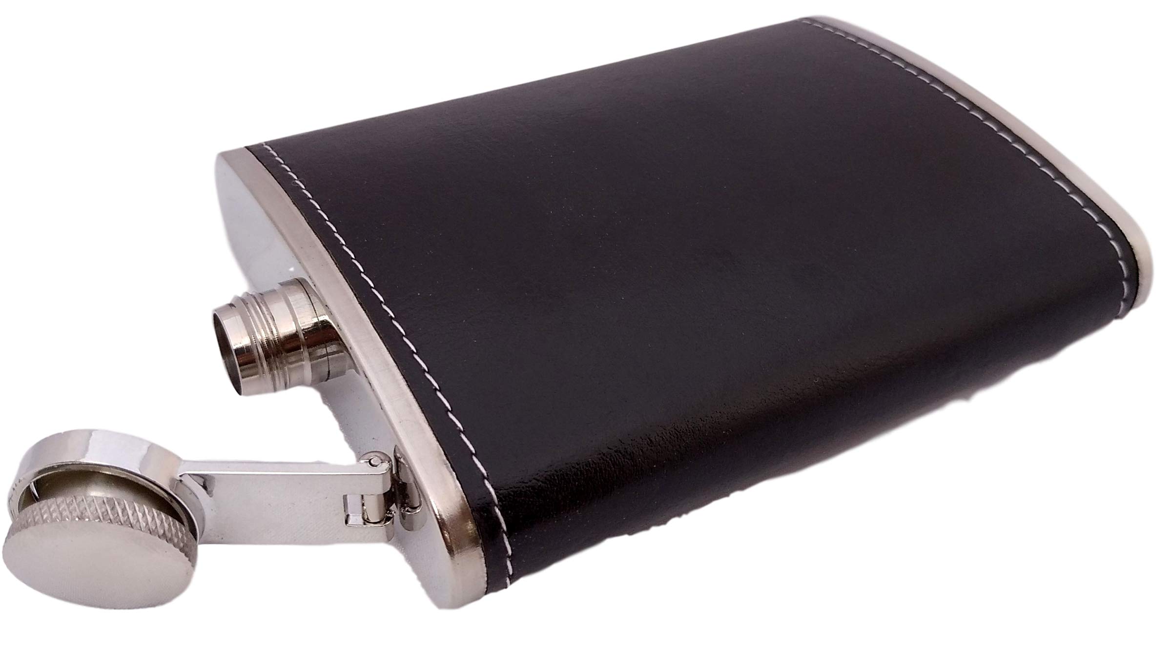 ZIGLY Portable Stainless Steel Flask for Liquor - 8 Oz Leak Proof 1