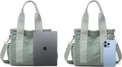 Miniatura 3 de Bolso de mano para mujer, bolso Hobo de lona, mini bolso de mano, bolso cruzado, bolsa de viaje, bolsa de hombro 2023