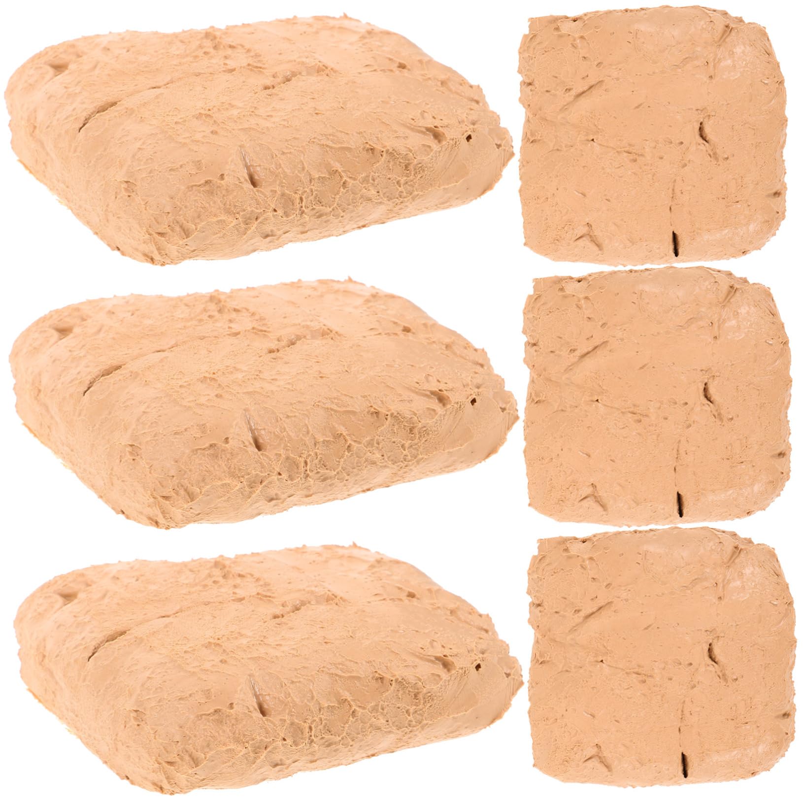 Arcilla para Modelar 6 Piezas Abs Beige para Manualidades | Secado al Aire, 200g por Bolsa, Textura Suave y Firme, para Bricolaje y Principiantes en Modelado