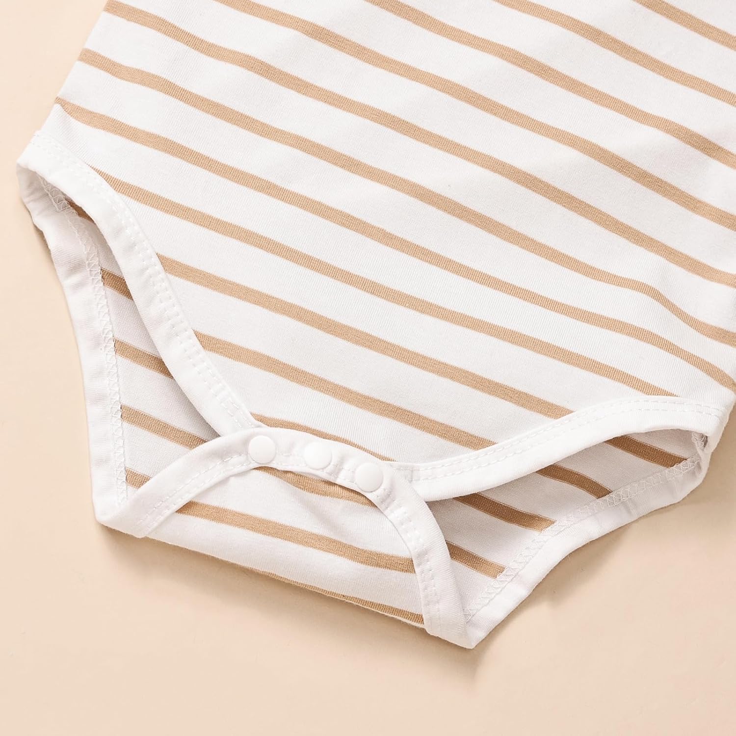 Baby Boy Clothes Newborn Outfits Stripe Romper Infant Cartoon Overall Adjustable Suspender Pants Set 0-18 Months