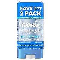 Vista 1 de Gillette Cool Wave, 3.8 oz, 2 unidades (el empaque puede variar)