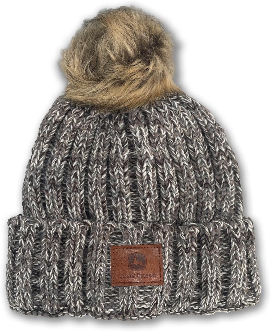 John Deere Women's CH Cuffed Knit Patch Beanie - LP88254