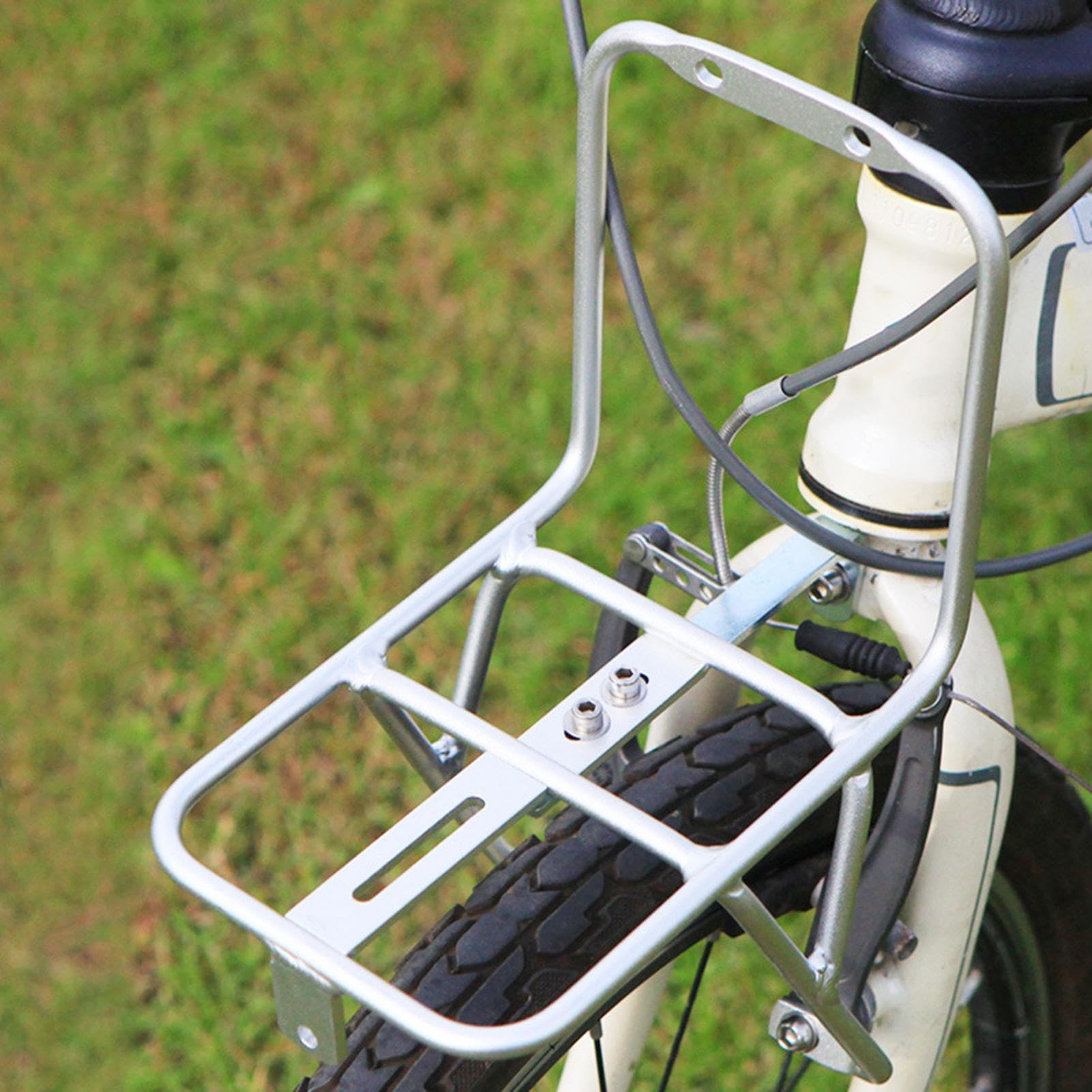Portapacchi per bicicletta - alluminio, 20 in supporto solido e leggero, per biciclette pieghevoli, mountain bike, corse, viaggi, campeggio, viaggi giornalieri