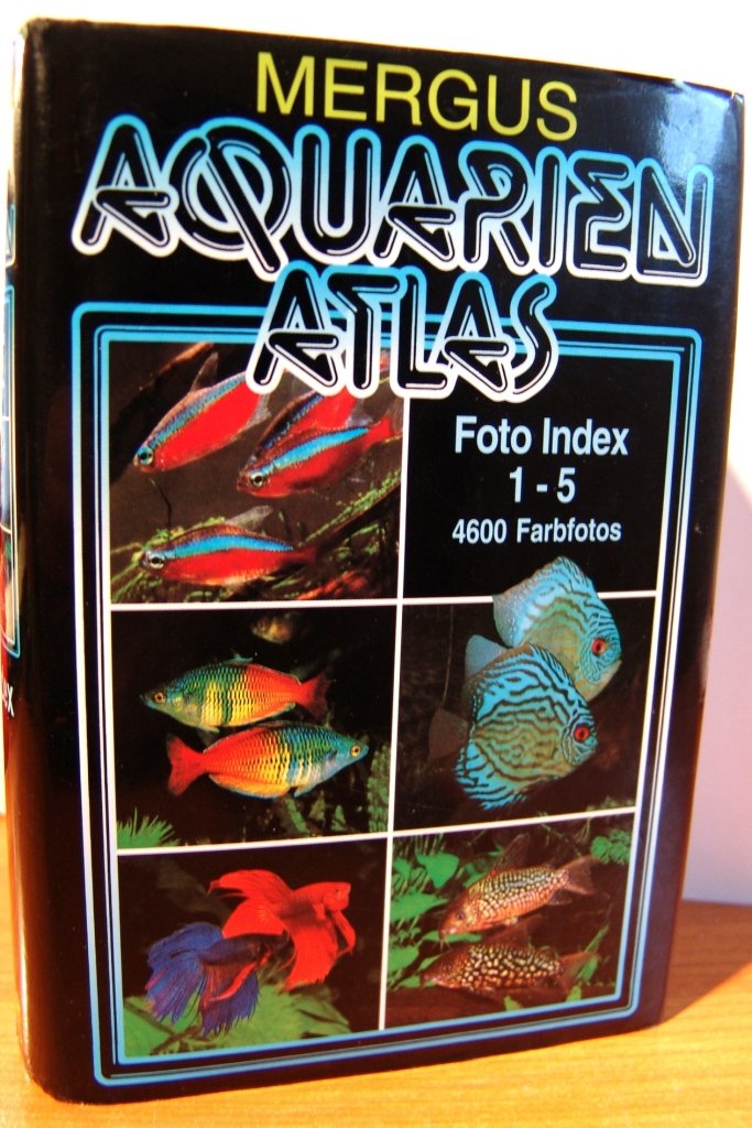 Aquarien Atlas. Foto Index 1-5 + Register 6