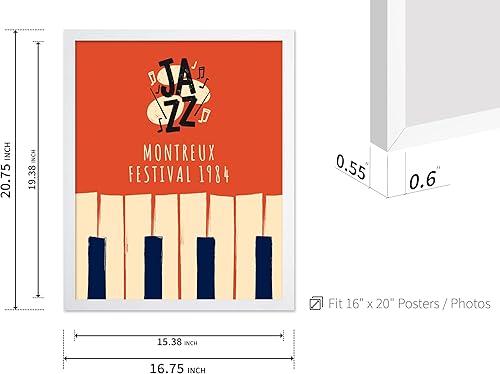 Vista 418 de Poster Master Póster de jazz vintage, impresión retro del festival de jazz de París, arte musical, regalo ideal para hombres, mujeres, músicos