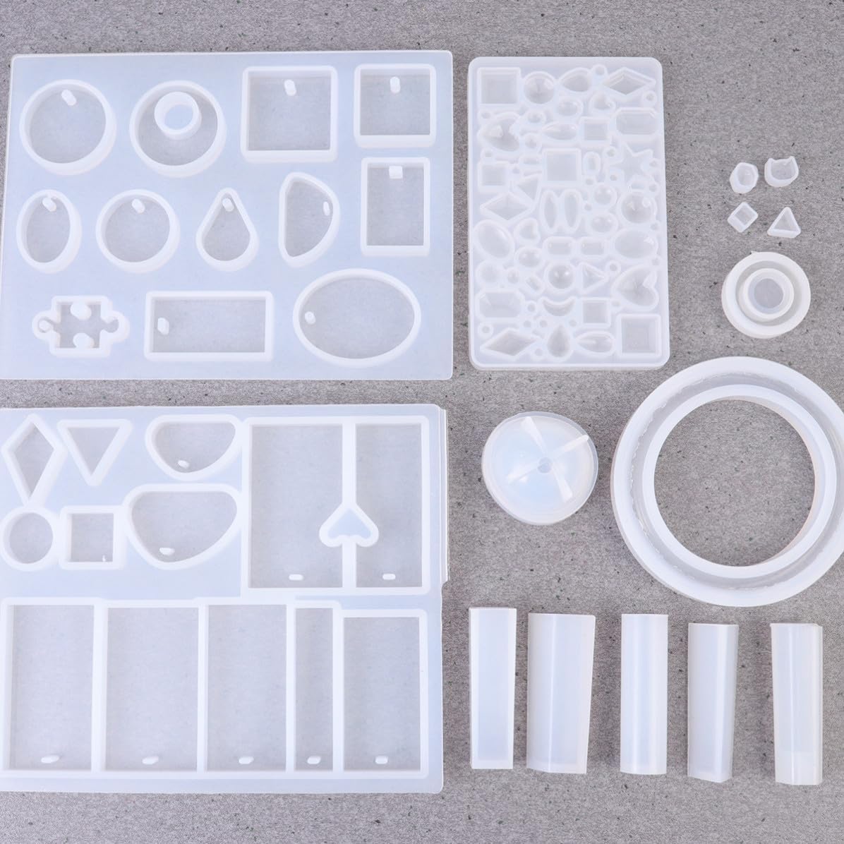 83pcs Silicone Jewelry Molds for Women DIY Crafting Set