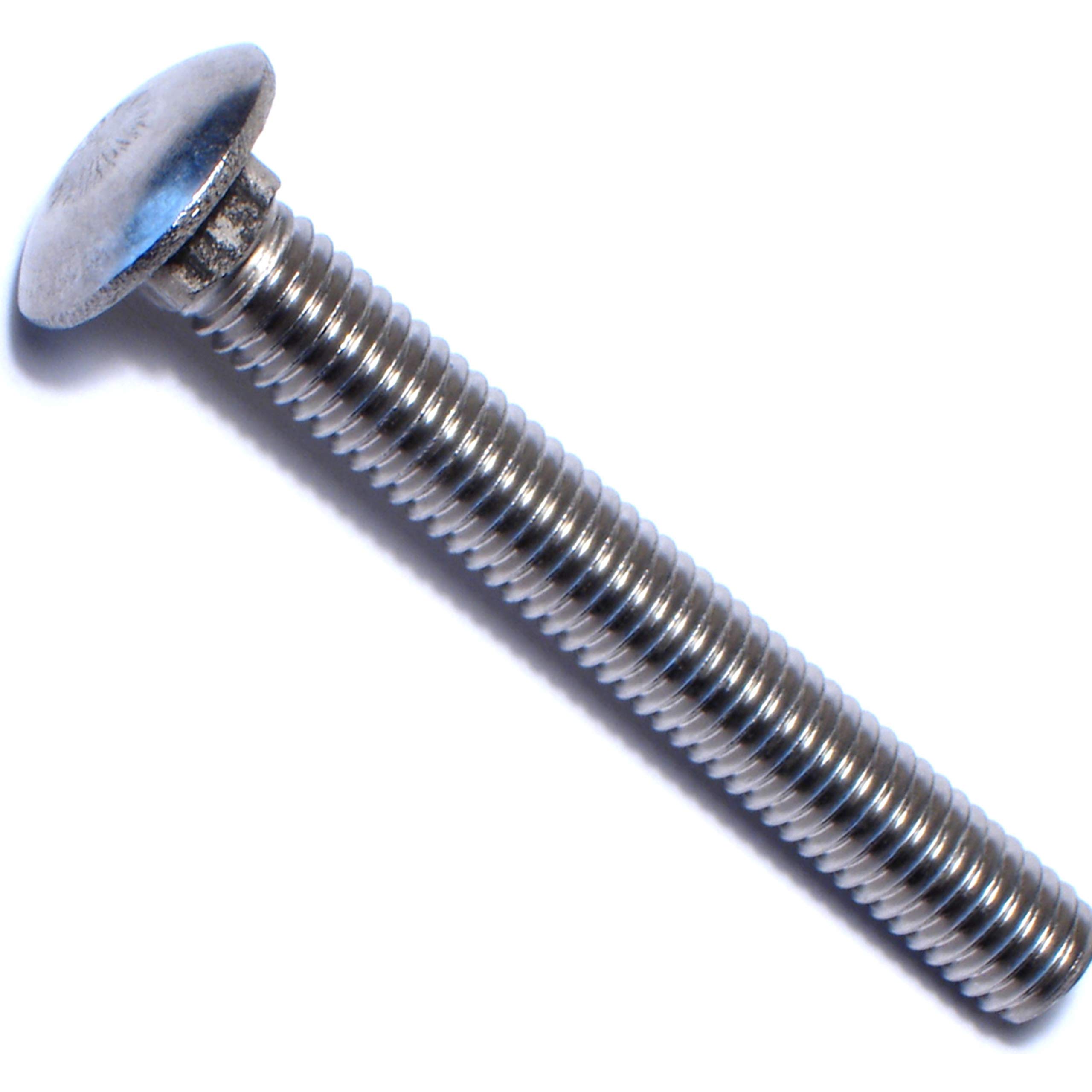 Boulons carrosse 3/8-16 x 3 en inox premium pour structures
