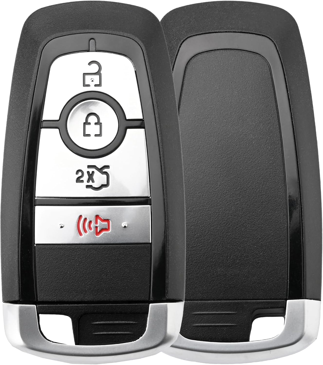 M3N-A2C93142600 Key Fob Shell Case Compatible with Fusion 2017-2020 Edge Explorer 2018-2022 Mustang 2018-2023
