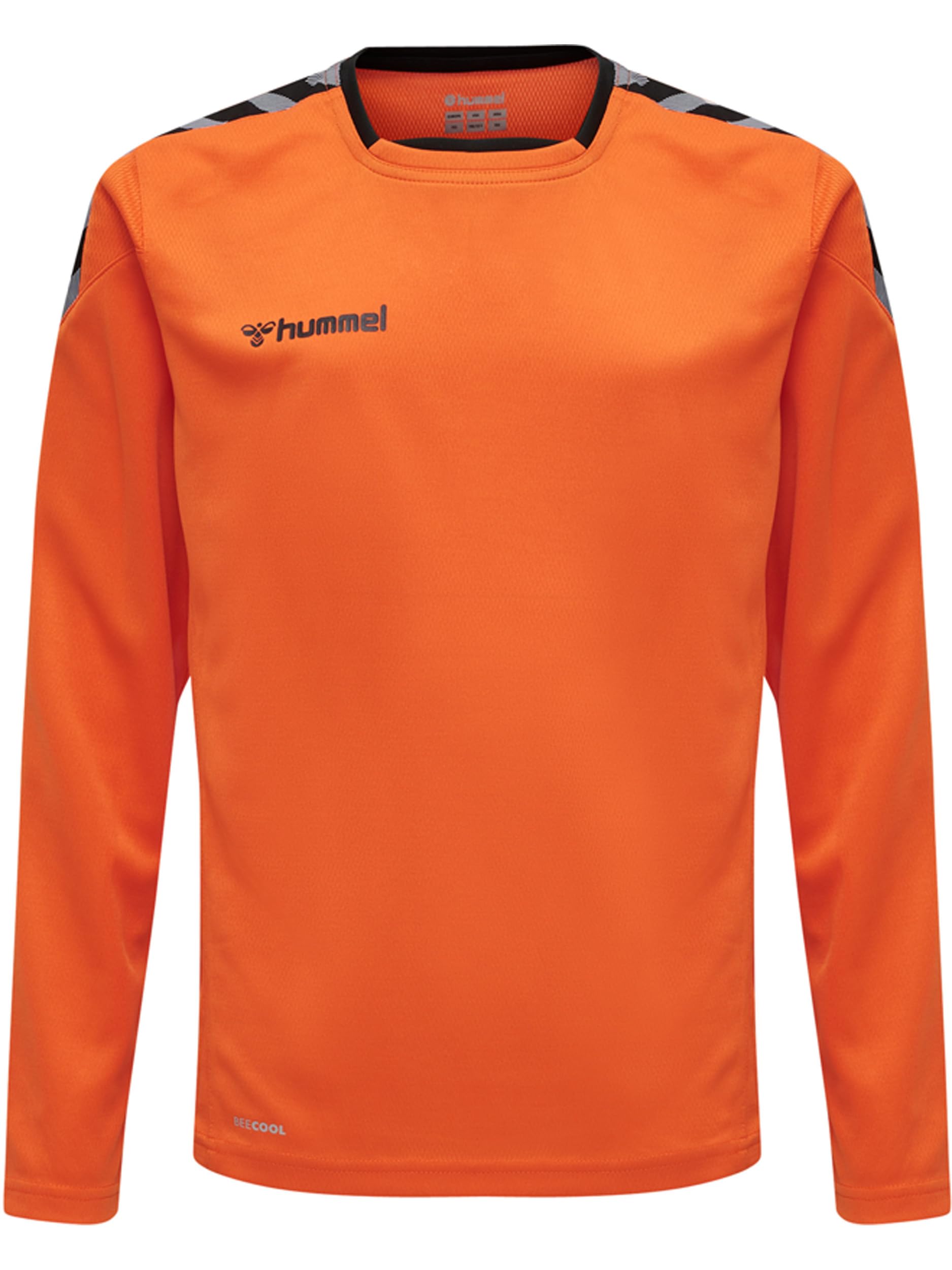 hummel Boys' Authentic Kids Poly Jersey L/S Jersey Tangerine