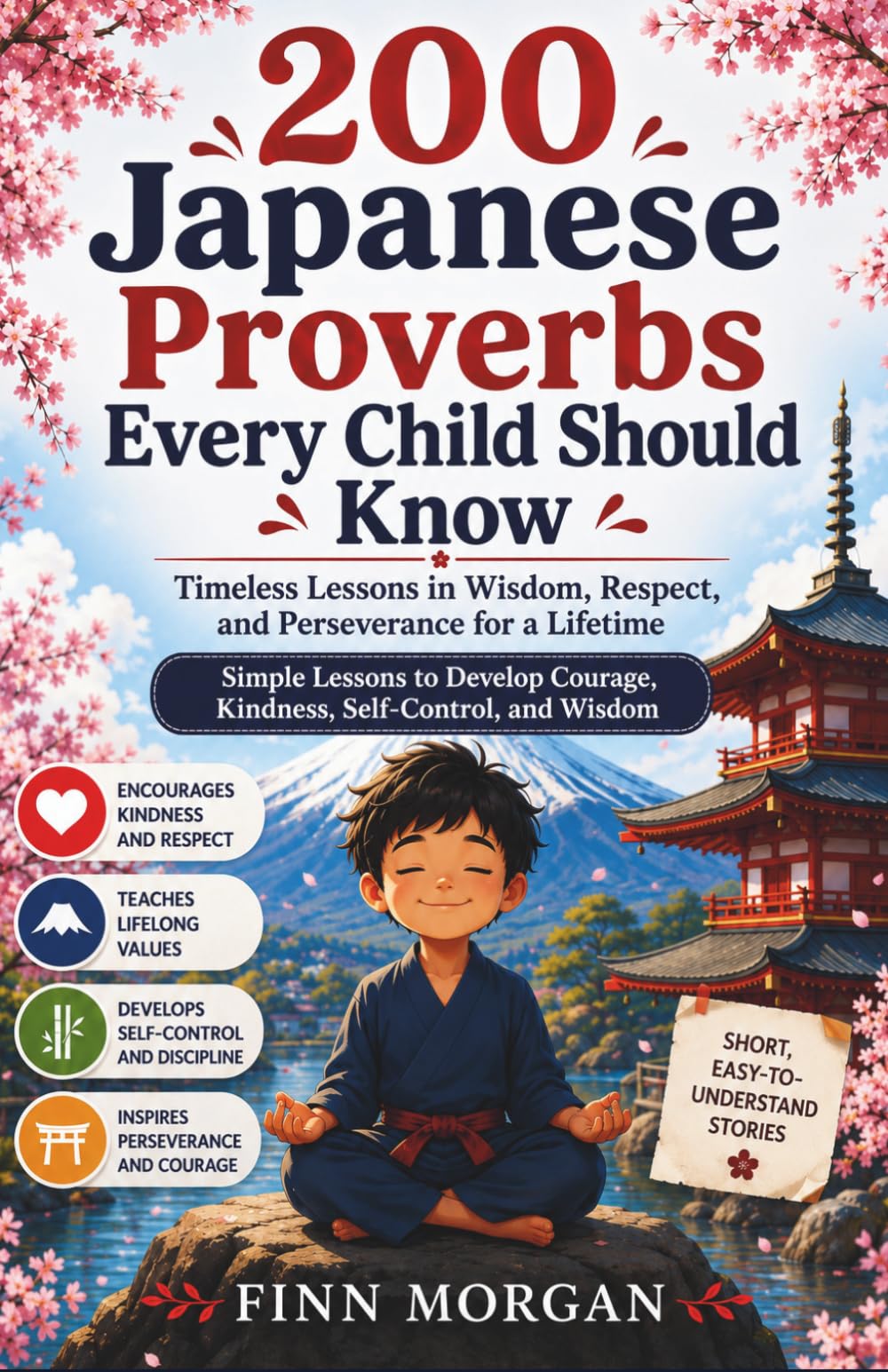 200 Japanese Proverbs Every Child Should Know: Simple Lessons to Develop Courage, Kindness, Self-Control, and Wisdom