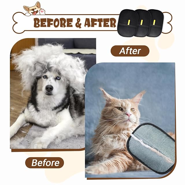 Foto 4 de 7 de KEORHEZ Eliminador de pelo de mascotas 3 en 1, imán de pelo
