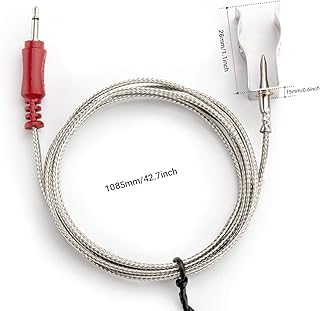 Inkbird Stainless Ambient Probe Replacement for ISC-007BW WiFi Bluetooth BBQ Temperature Controller, Oven Probe(Only Probe)