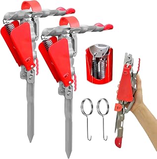 Automatic Fishing Rod Holder for Ground - High Sensitivity Rod Holder, Bank Fishing Rod Holder - Fishing Accessories for Men