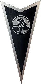 24 Designs Pontiac GTO 04-06 Front Badge Emblem Holden Monaro Black