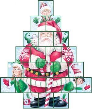 Secret Santa Treasure Box Advent Calendar Countdown to Christmas