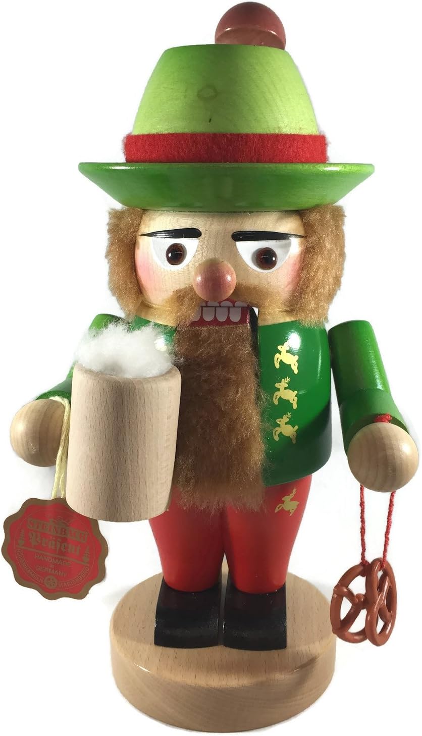 Steinbach Nutcrackers Wooden Troll Octoberfest 11 Inches