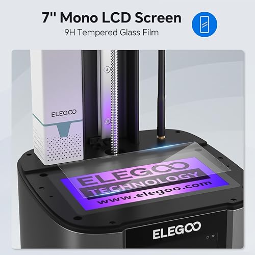 Miniatura 3 de ELEGOO Mars 4 Ultra 9K MSLA Impresora 3D con pantalla LCD monocromática de 7 pulgadas Soporte de velocidad de impresión rápida de transferencia WiFi