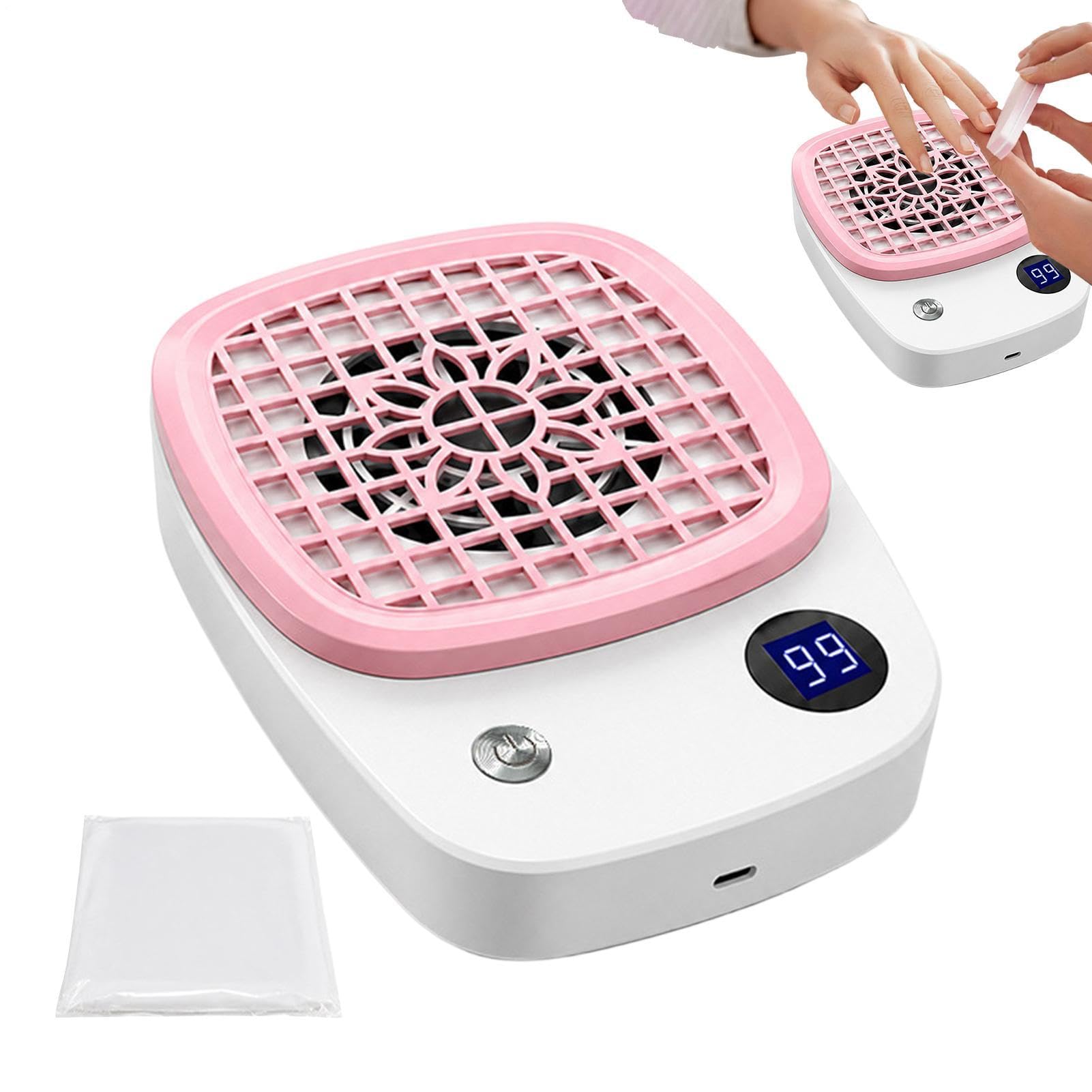 Collecteur de Poussière d'Ongles Sans Fil 4000 tr/min Extracteur d'pour