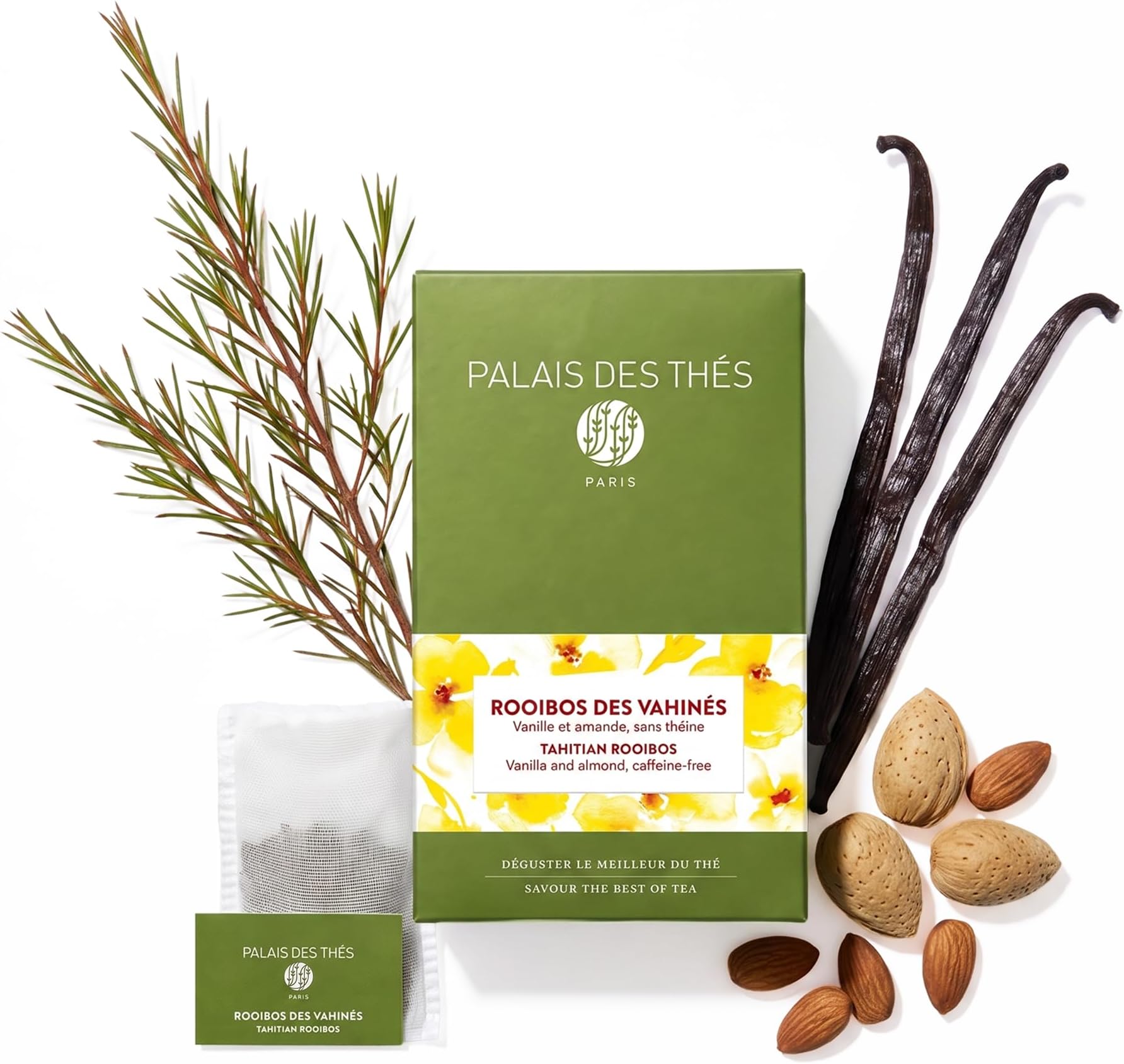 Palais des Thés - Tahitian Rooibos - Vanilla & Almond - 20 Cotton Tea bags
