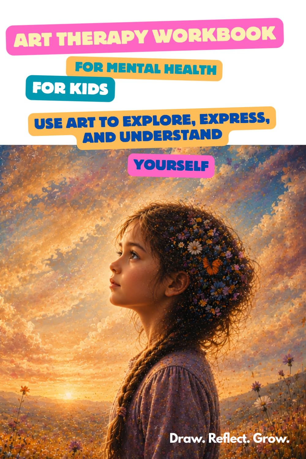 Art Therapy Workbook for Kids: Creative Activities to Explore Feelings, Build Confidence, Manage Anxiety, Reduce Stress, and Support Emotional Well-Being