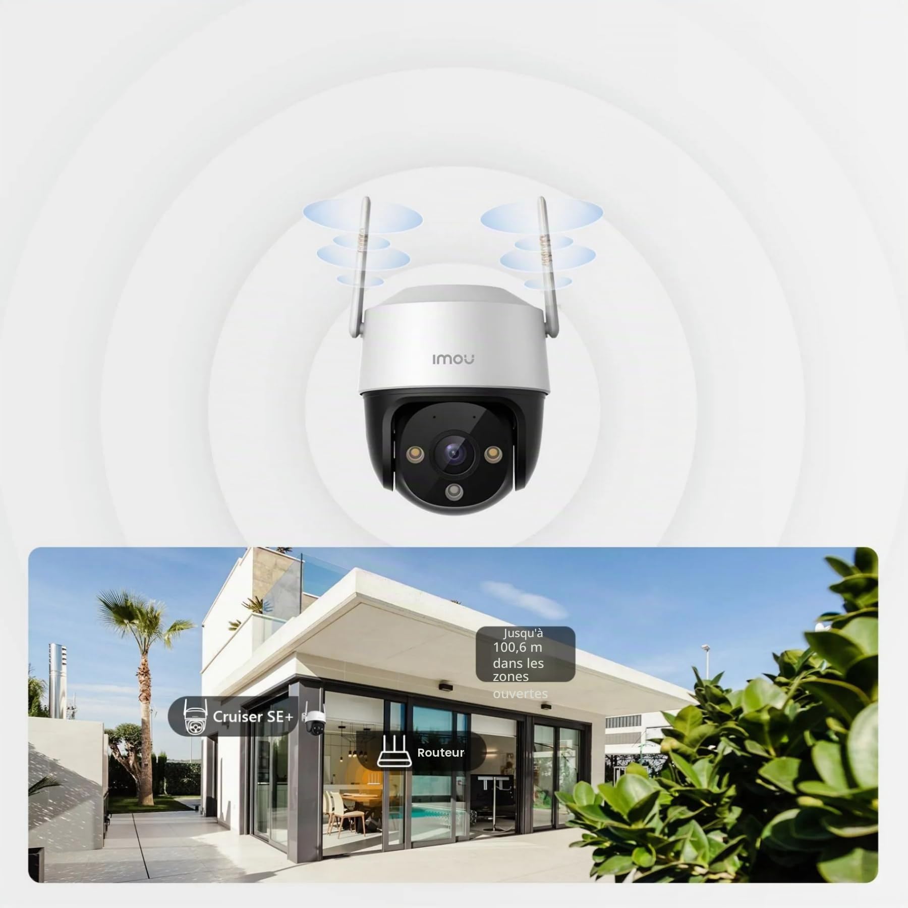 IMOU 360° Outdoor Wi-FI Camera Cruiser SE 5MP