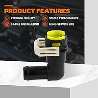 Vista 4 de GoaMotors Conector de manguera de agua de refrigeración compatible con Mazda 3 CX-7 CX-9 2007-2013 B37F-61-240