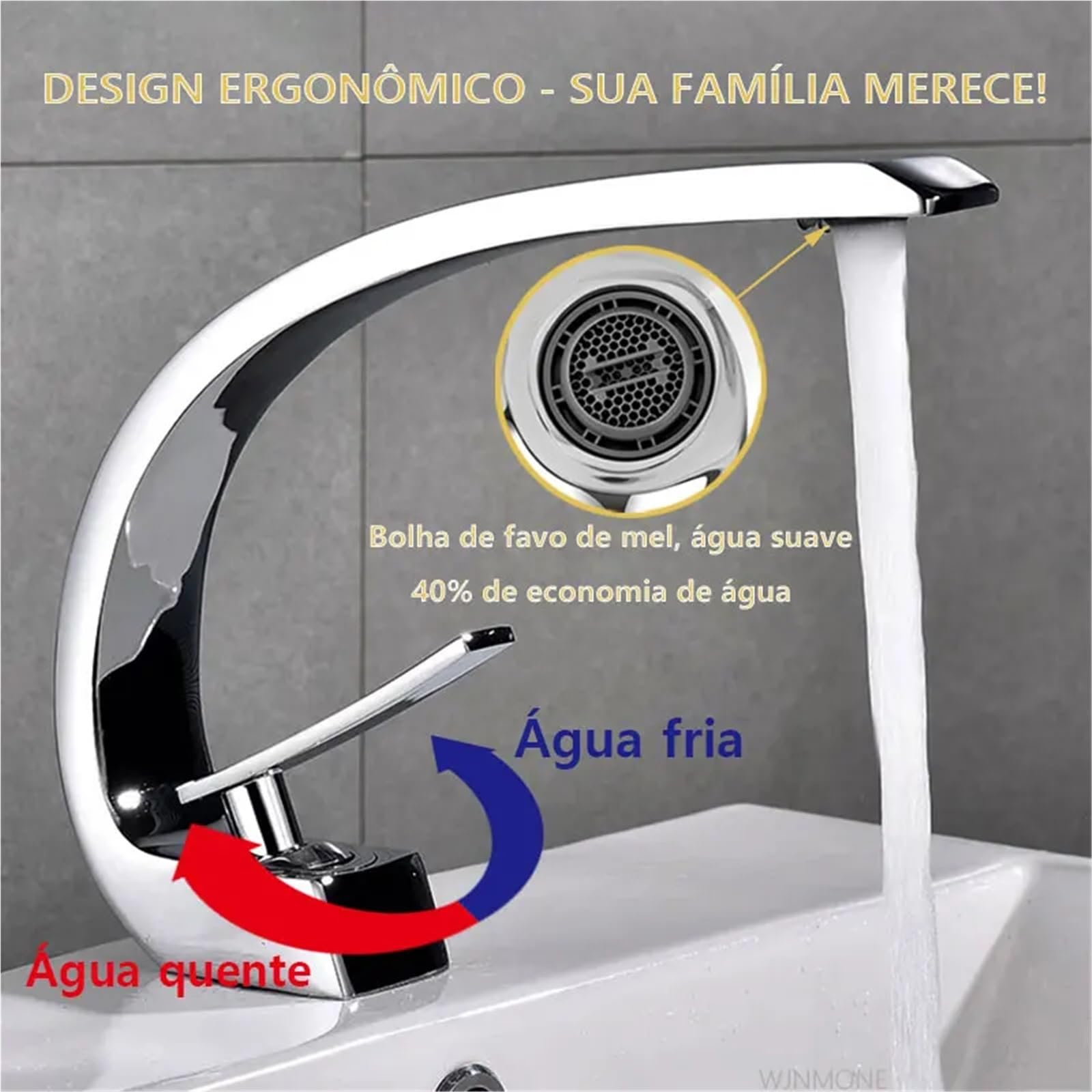 Robinet de lavabo salle bain en or brossé, robinet cuivre à commande unique avec mitigeur, monotrou doré for(Rose Gold)
